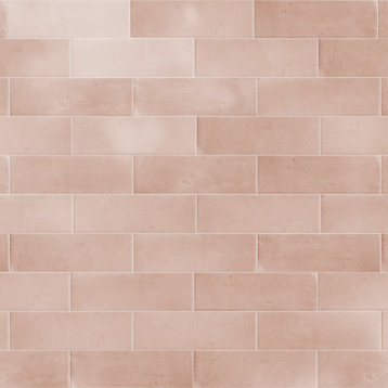 Coco Glossy Orchard Pink Porcelain Wall Tile