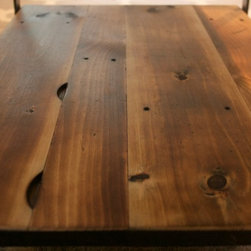 Antiqued Pine Coffee Table - Coffee And Accent Tables