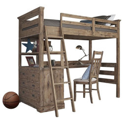 Rustic Loft Beds by Totally Kids fun furniture & toys