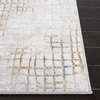 Safavieh Orchard Collection ORC672F Rug, Grey/Gold, 5' X 5' Square