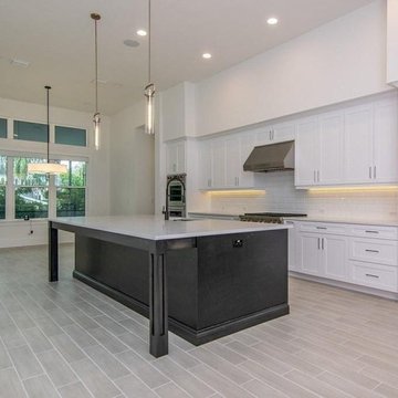 Minimalistic Look and Feel, Kitchen Renovation in Alhrambra, CA