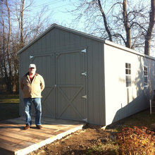 free standing sheds and garages