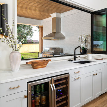 Kitchen at 409 Bertonley by Pike Properties - Charlotte Custom Home Builder