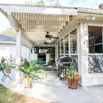 Sunroom and Breezeway Project in Cypress TX