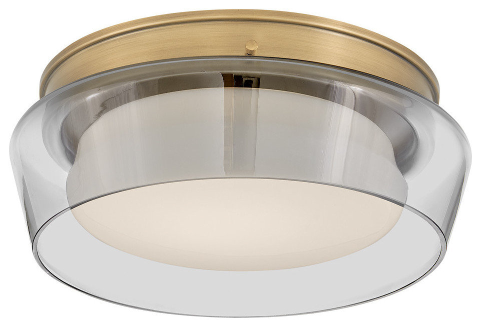 Fredrick Ramond Demi Flush Mount, 15.75" - Transitional - Flush-mount ...