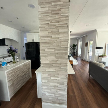 **Complete Kitchen, Flooring, Complete Stair Case and Trim