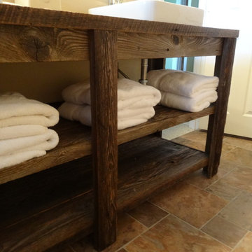 Beech Mountain // Rustic Master Bath