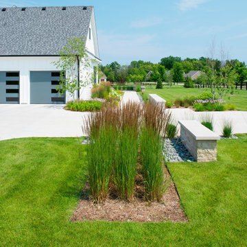 Modern Farmhouse Landscape - Mequon, WI