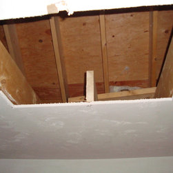 Attic Access Hatch - Step 1: Cut 22.5" x 30.5" hole in ceiling. - Products
