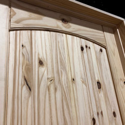 2-panel Round Top detail - Interior Doors