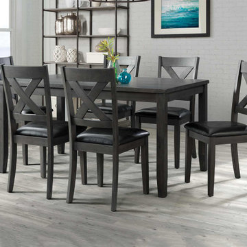 Alex Grey 7 piece Counter Height Dining Set