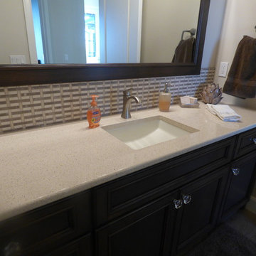 Cambria Darlington Kitchen & Coswell Cream Vanity