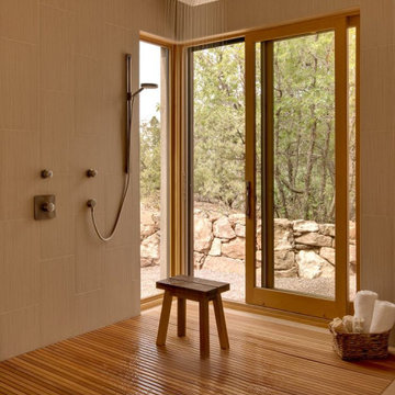 Bathroom and Shower African Teak Wood Mats