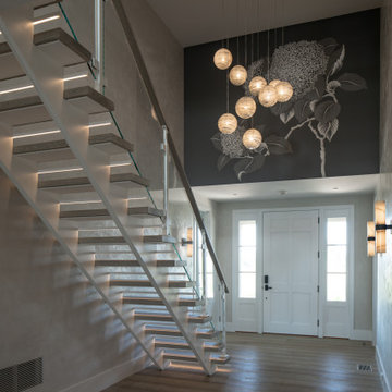 Modern Nantucket Nautical: Staircase