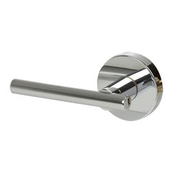 Designers Impressions - Designers Impressions Kain Design Door Lever, Polished Chrome, Dummy, Inactive - Door Levers