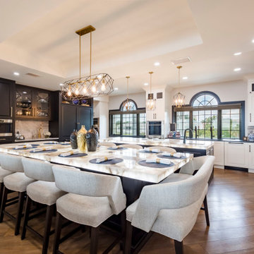 Beachfront Transitional Kitchen
