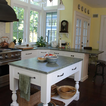 Kitchen Addition to Historic Queen Anne Style House