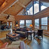 Lake Blue Ridge Custom Log Home - Traditional - Living Room - Atlanta