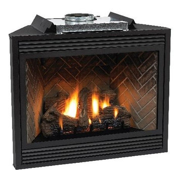 Premium 36" Direct-Vent Natural Gas Multi-Function Control Fireplace