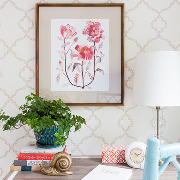 Eclectic Home Office