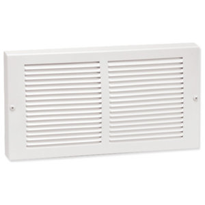 Ameriflow 367w10x6 Steel Baseboard Register 1 3 Fins White 10 X6 Imperial Steel Baseboard Return White 16 X8 12 59