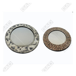 DESIGNER MOSAIC ROUND MIRRORS - Furniture