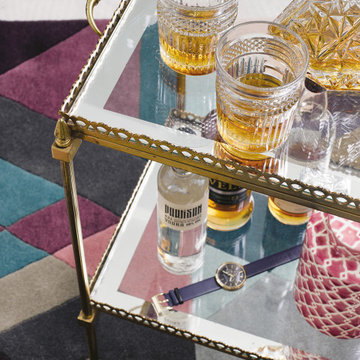TED BAKER MOSIAC LIGHT PURPLE RUG 57605