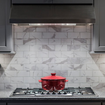 Gray and Graphite Custom Kitchen