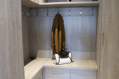 Inspiration for a timeless entryway remodel in Toronto