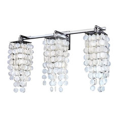 Capiz Square Wall Sconce - Cityscape 598CW, 3l