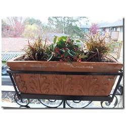 planter boxes and railings - Outdoor Pots And Planters