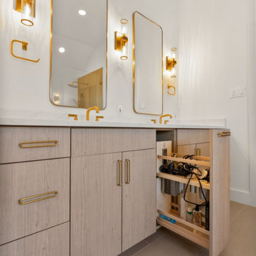 Custom Vanity Storage Solution