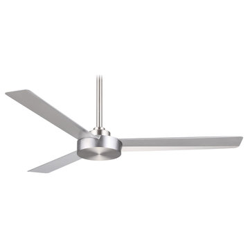 Minka Aire F524-ABD Roto, 52" Ceiling Fan, Brushed Aluminum