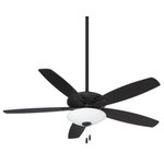 Minka Aire - Minka Aire F522L-CL Mojo, LED 52" Ceiling Fan - Color Temperature:   CRI: 9Mojo LED 52 Inch Cei Coal Coal Blades and *UL Approved: YES Energy Star Qualified: n/a ADA Certified: n/a  *Number of Lights: 3-*Wattage:4w B10 LED bulb(s) *Bulb Included:Yes *Bulb Type:B10 LED *Finish Type:Coal