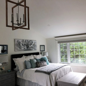 Master Bedroom with Cathedral Ceilings