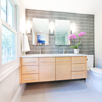 Custom Mirrors and Shower Glass in Hudson