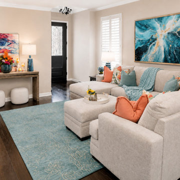 Soft Coastal Living Room Refresh-Solana Loop