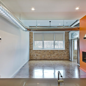 Modern Michigan loft space