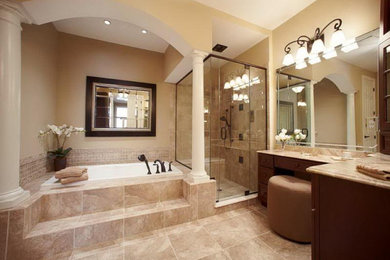 Inspiration for a bathroom remodel in Los Angeles