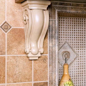 Tuscany Influenced Kitchen Design