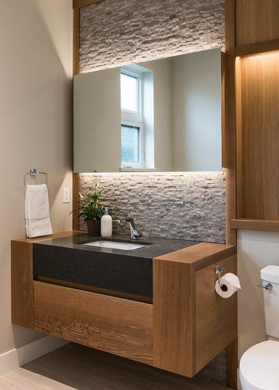 Mari Kushino Design设计的现代浴室