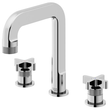 VIGO Wythe 2-Handle Bathroom Faucet, Chrome
