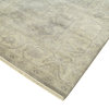 Rug N Carpet - Handmade Oriental 8' 1" x 9' 10" Soft Beige Oushak Rug