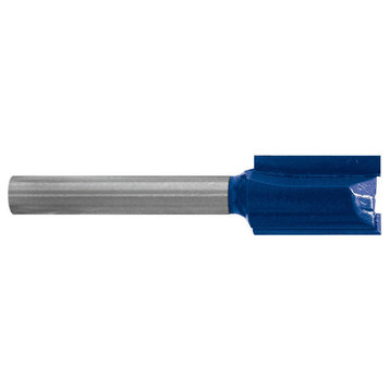 TCT Carbide Tipped Straight Router Bit, 3/4"