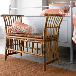 Rattan Bamboo Bench - Products