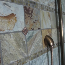 Bathroom accent tile