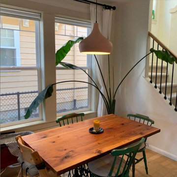 Contemporary Rustic Dining Room