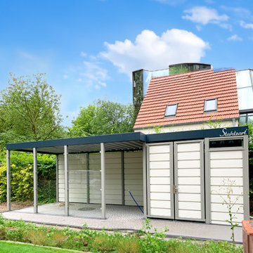 Revolutionieren Sie Ihr Zuhause mit einem Einzelcarport von Stahlzart