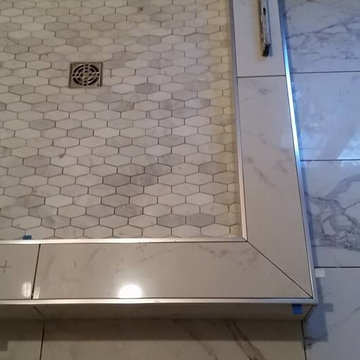 Calcutta Marble Master Bath