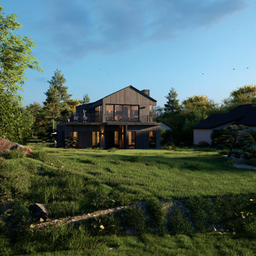 Montauk House — Exterior Visualization 03 — D5 Final
